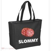 Slommy Salami Meme Oddly Specific Funny Memes Internet Memes Tote Bag thumb 2