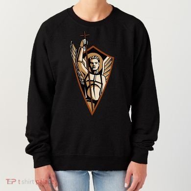 St Saint Michael the Archangel Catholic Angel Warrior Women's Sweatshirt