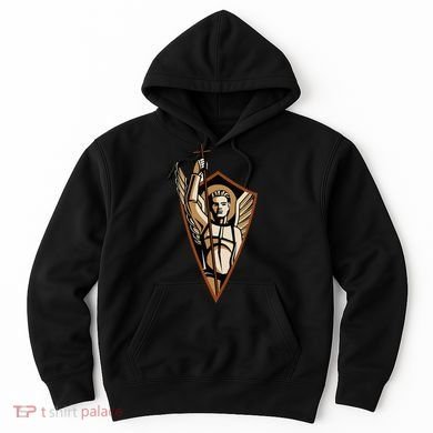 St Saint Michael the Archangel Catholic Angel Warrior Hoodie
