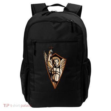 St Saint Michael the Archangel Catholic Angel Warrior Backpack