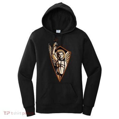 St Saint Michael the Archangel Catholic Angel Warrior Women's Hoodie