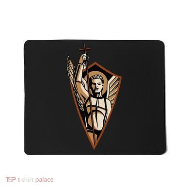 St Saint Michael the Archangel Catholic Angel Warrior Mousepad
