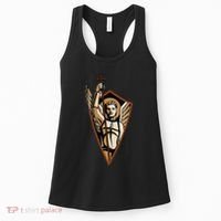 St Saint Michael the Archangel Catholic Angel Warrior Women's Tank Top thumb 0