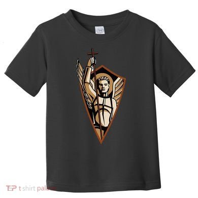 St Saint Michael the Archangel Catholic Angel Warrior Toddler T-Shirt