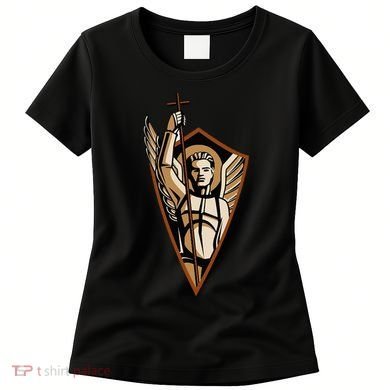 St Saint Michael the Archangel Catholic Angel Warrior Women's T-Shirt