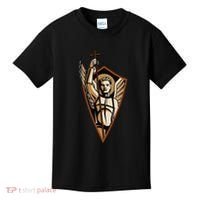 St Saint Michael the Archangel Catholic Angel Warrior Kids T-Shirt thumb 0