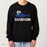 Shark Sharkasm Marine Biology Women's Sweatshirt thumb 0