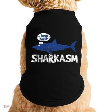 Shark Sharkasm Marine Biology Doggie Tank