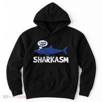 Shark Sharkasm Marine Biology Hoodie thumb 0
