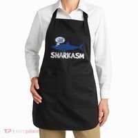 Shark Sharkasm Marine Biology Apron thumb 2