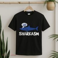 Shark Sharkasm Marine Biology T-Shirt thumb 2