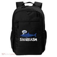 Shark Sharkasm Marine Biology Backpack thumb 0