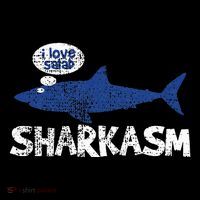 Shark Sharkasm Marine Biology Bucket Hat thumb 4