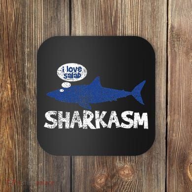 Shark Sharkasm Marine Biology Coaster