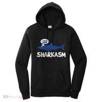Shark Sharkasm Marine Biology Women's Hoodie thumb 0