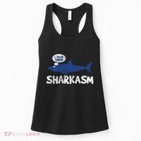 Shark Sharkasm Marine Biology Women's Tank Top thumb 0