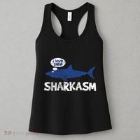 Shark Sharkasm Marine Biology Women's Tank Top thumb 3