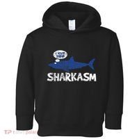 Shark Sharkasm Marine Biology Toddler Hoodie thumb 0