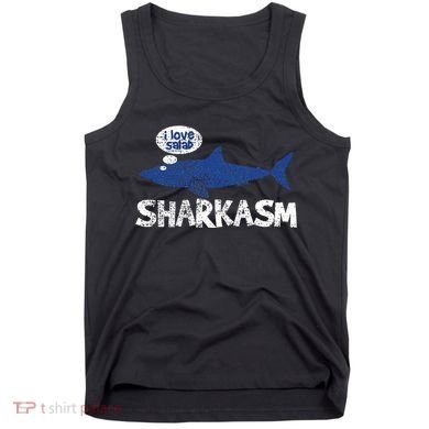 Shark Sharkasm Marine Biology Tank Top
