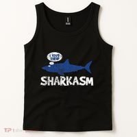 Shark Sharkasm Marine Biology Tank Top thumb 2