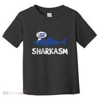 Shark Sharkasm Marine Biology Toddler T-Shirt thumb 0