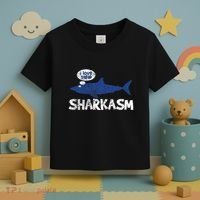 Shark Sharkasm Marine Biology Toddler T-Shirt thumb 3