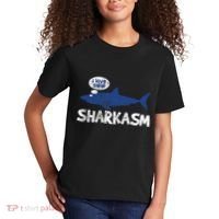 Shark Sharkasm Marine Biology Kids T-Shirt thumb 2