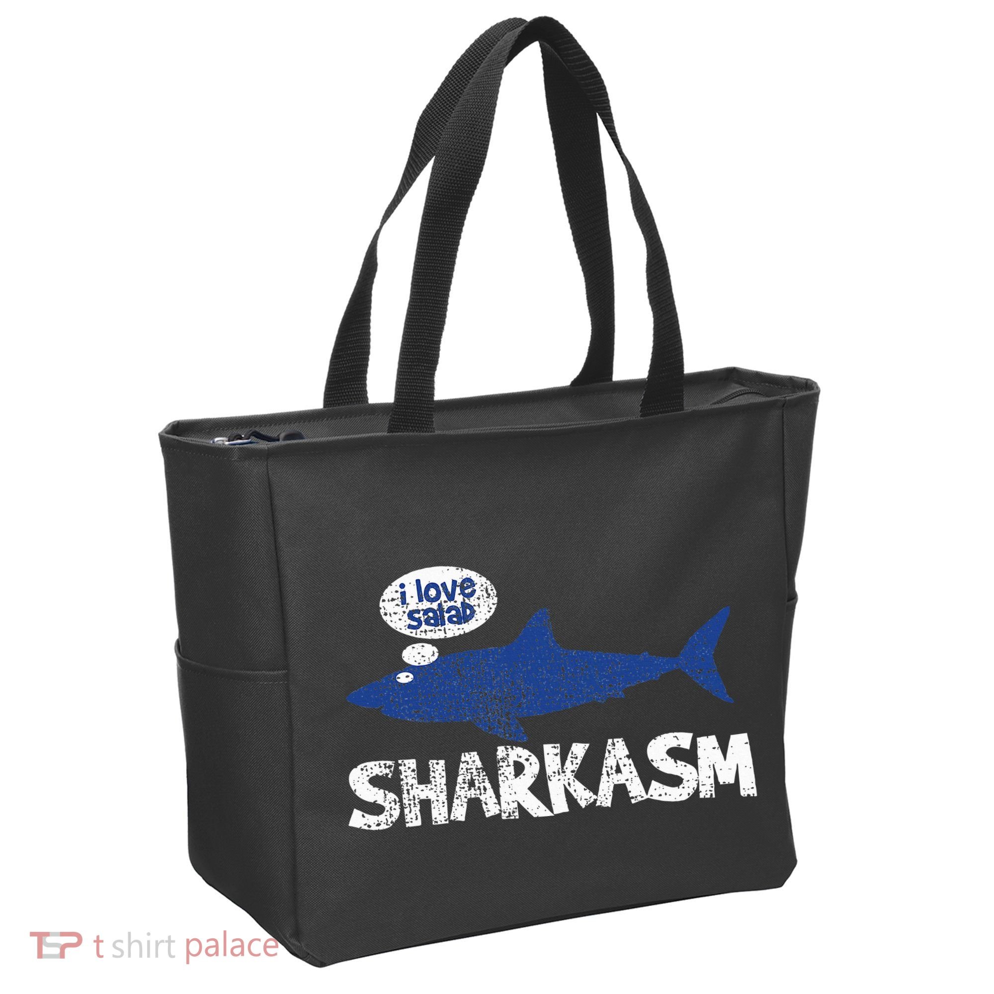 Shark Sharkasm Marine Biology Tote Bag