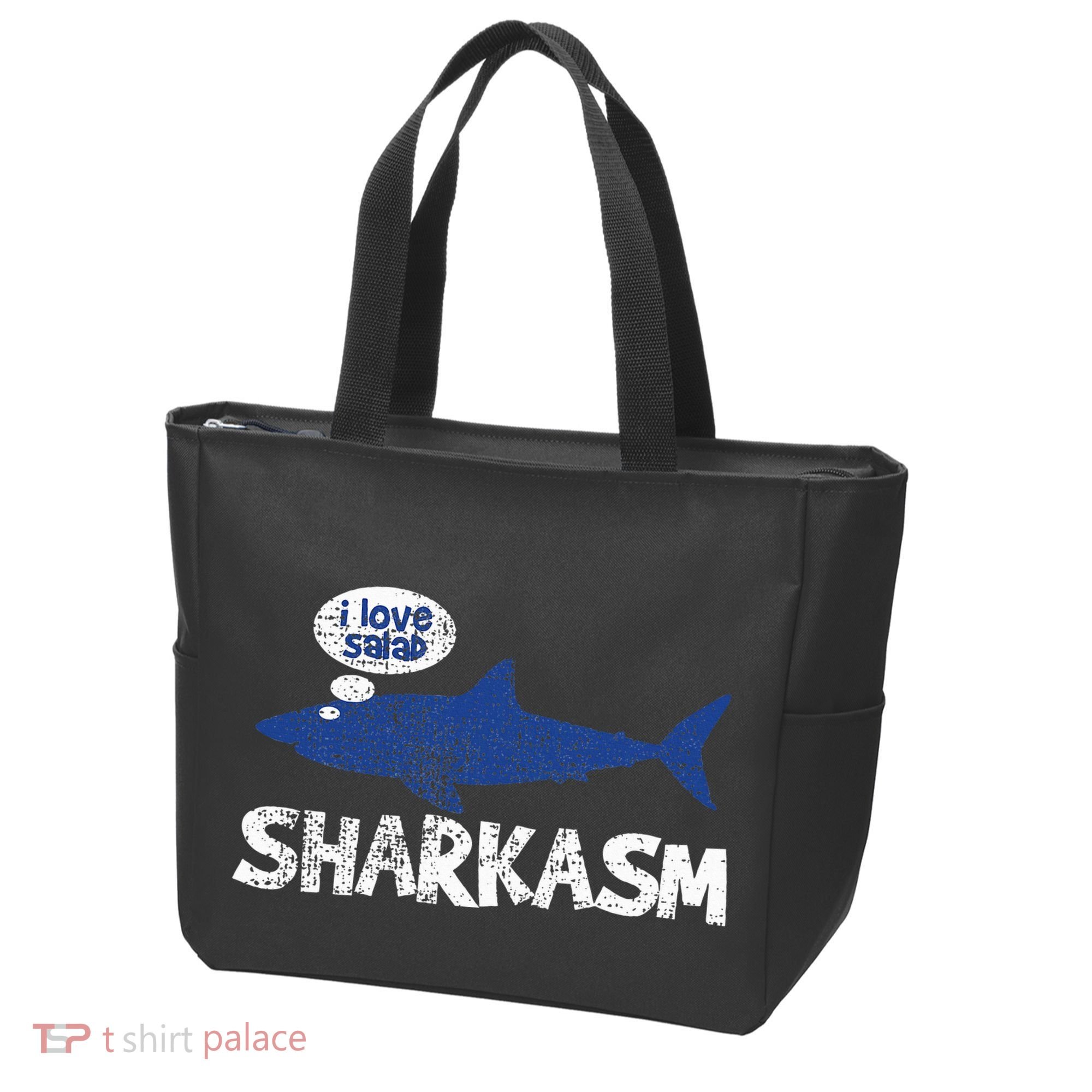 Shark Sharkasm Marine Biology Tote Bag