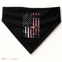 Stick Shift Muscle Car 6 Gears Mechanic Independence Day USA-Made Doggie Bandana thumb 0