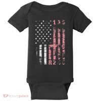 Stick Shift Muscle Car 6 Gears Mechanic Independence Day Baby Bodysuit thumb 0
