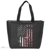 Stick Shift Muscle Car 6 Gears Mechanic Independence Day Tote Bag thumb 0