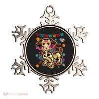 Sugar Skull Mexican Dachshund Bone Halloween Day Of Dead Ornament thumb 0