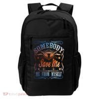 Somebody Save Me From Myself Bull Country Backpack thumb 0
