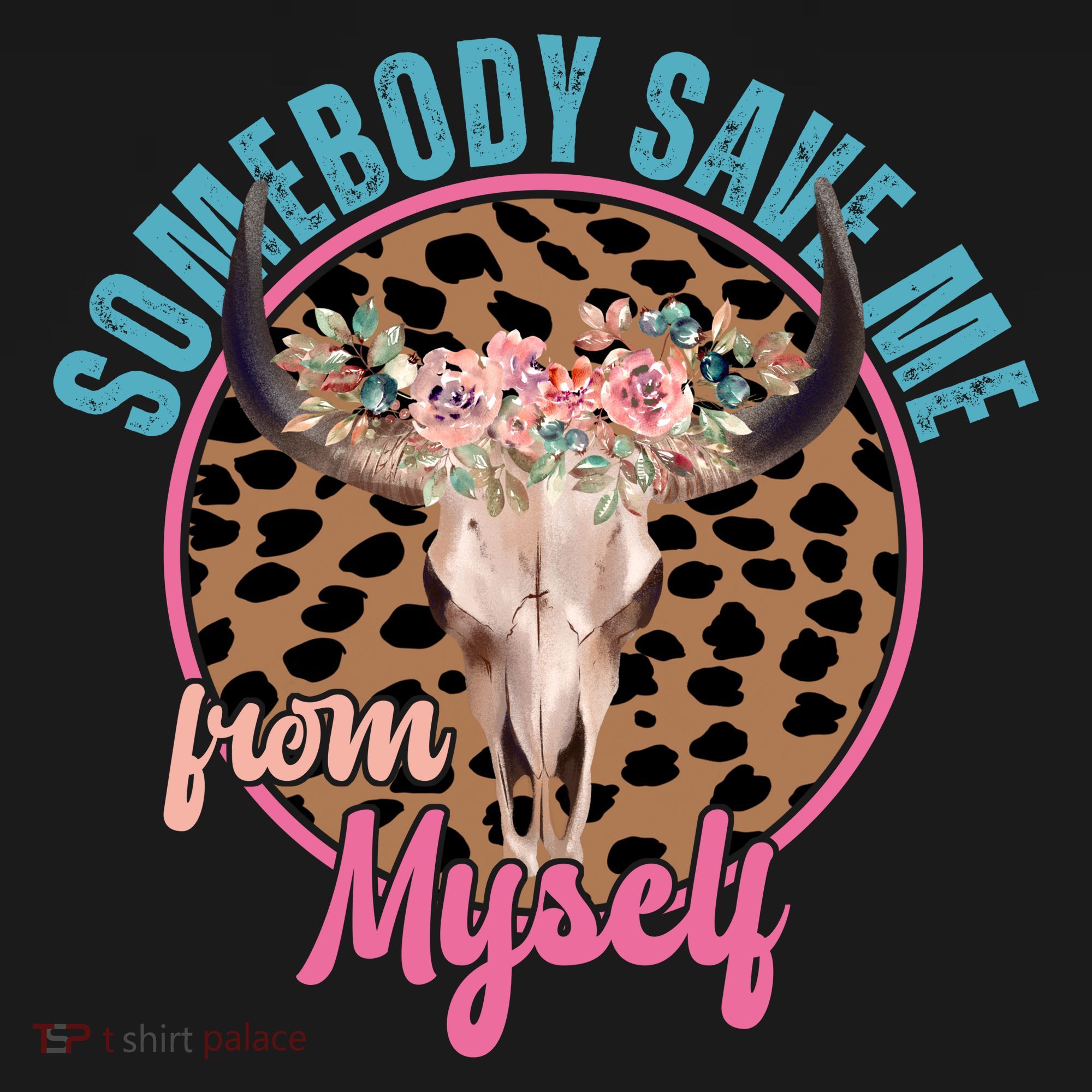 Somebody Save Me From Myself Country Music Retro Coaster