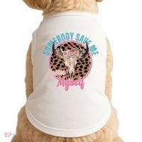 Somebody Save Me From Myself Country Music Retro Doggie Tank thumb 0