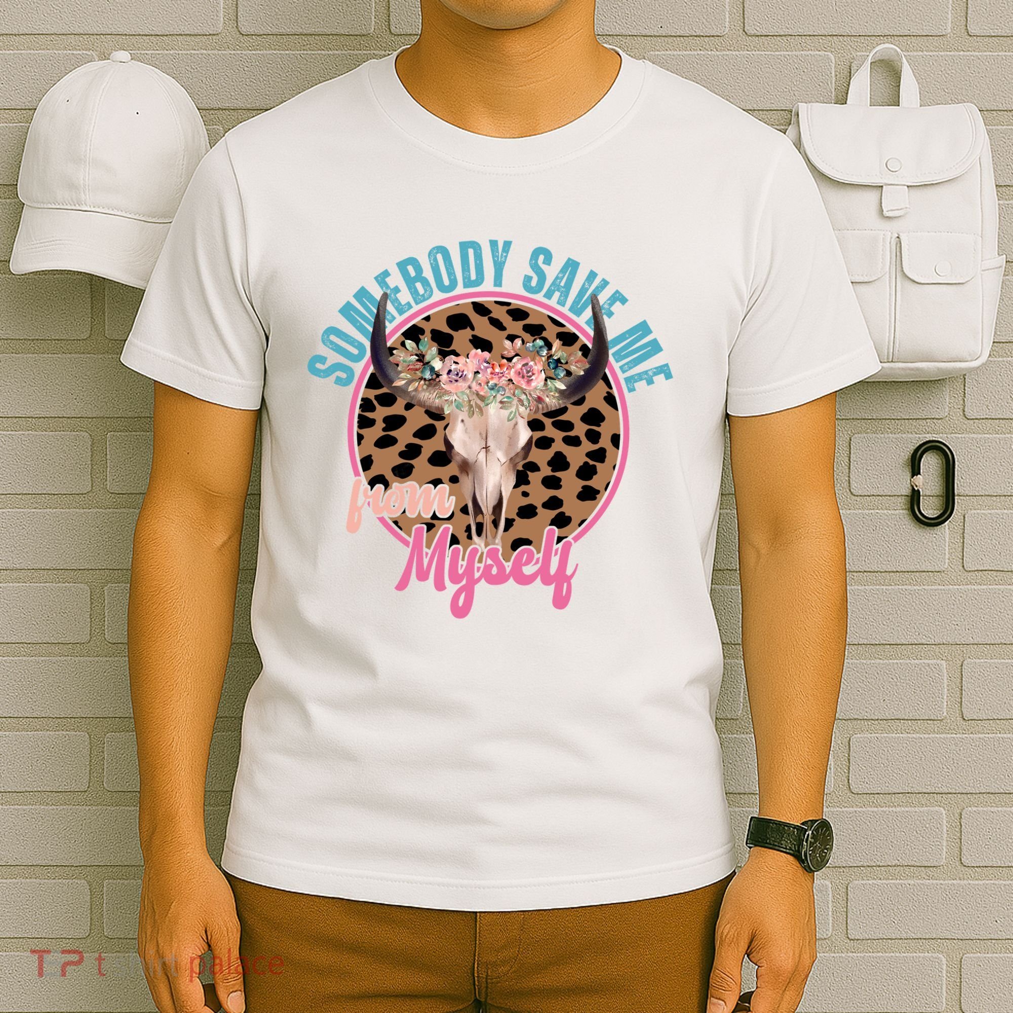 Somebody Save Me From Myself Country Music Retro T-Shirt