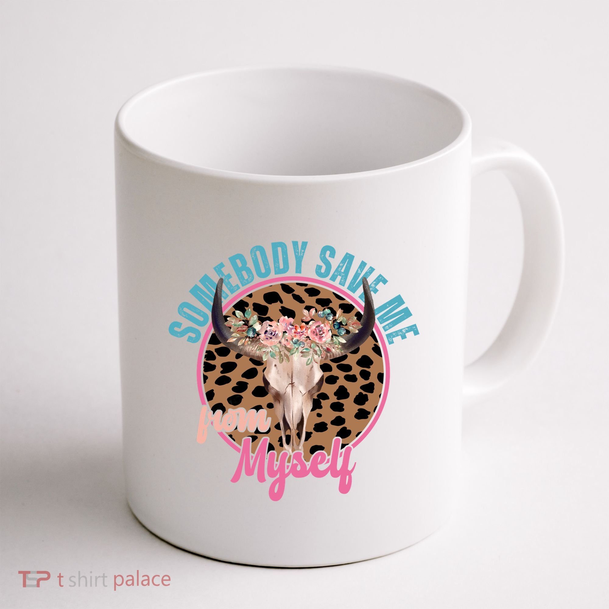 Somebody Save Me From Myself Country Music Retro Coffee Mug