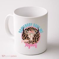 Somebody Save Me From Myself Country Music Retro Coffee Mug thumb 0