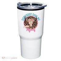 Somebody Save Me From Myself Country Music Retro Tumbler thumb 0