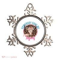 Somebody Save Me From Myself Country Music Retro Ornament thumb 0