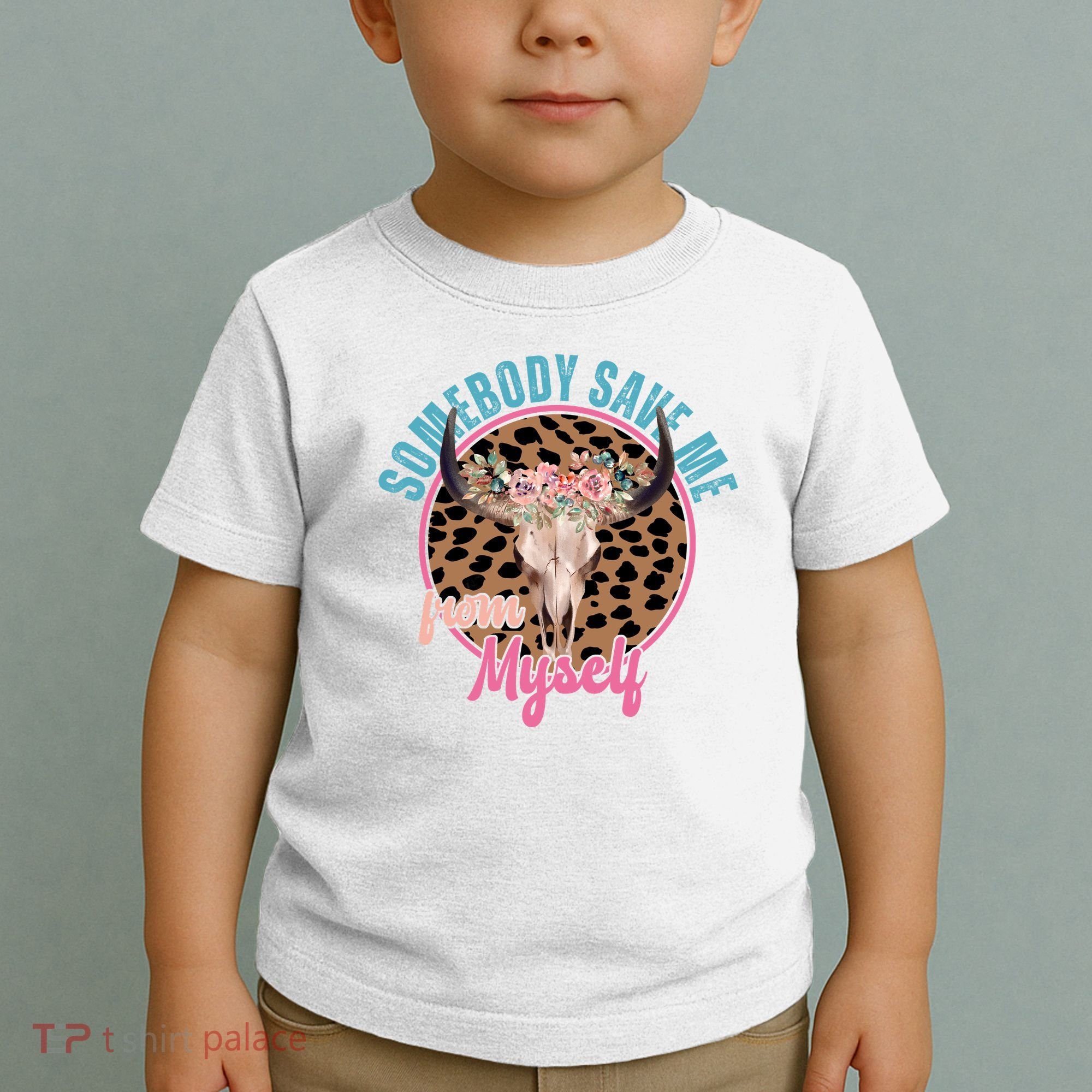 Somebody Save Me From Myself Country Music Retro Toddler T-Shirt