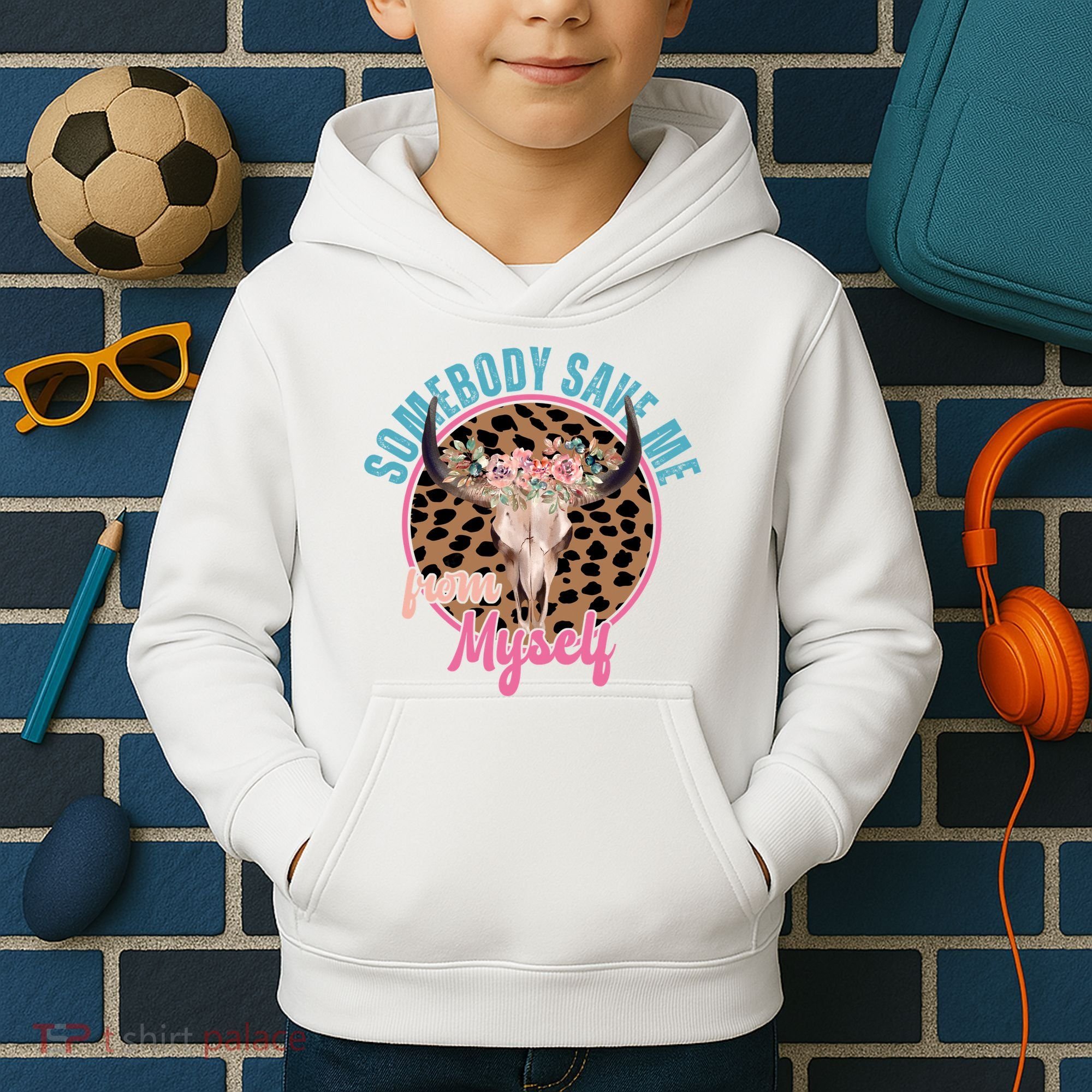 Somebody Save Me From Myself Country Music Retro Kids Hoodie