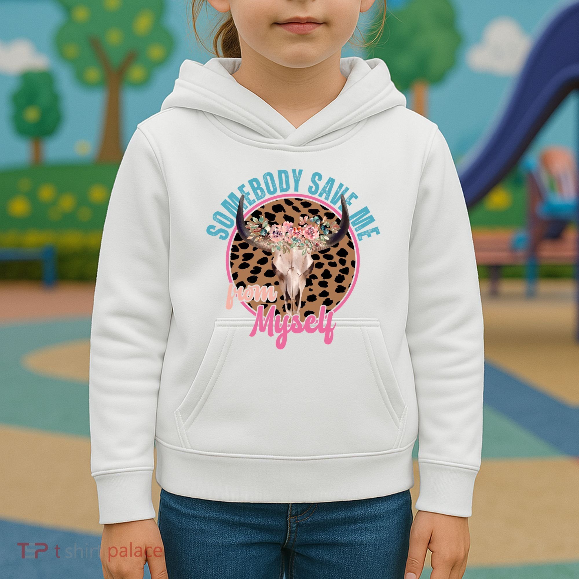 Somebody Save Me From Myself Country Music Retro Kids Hoodie