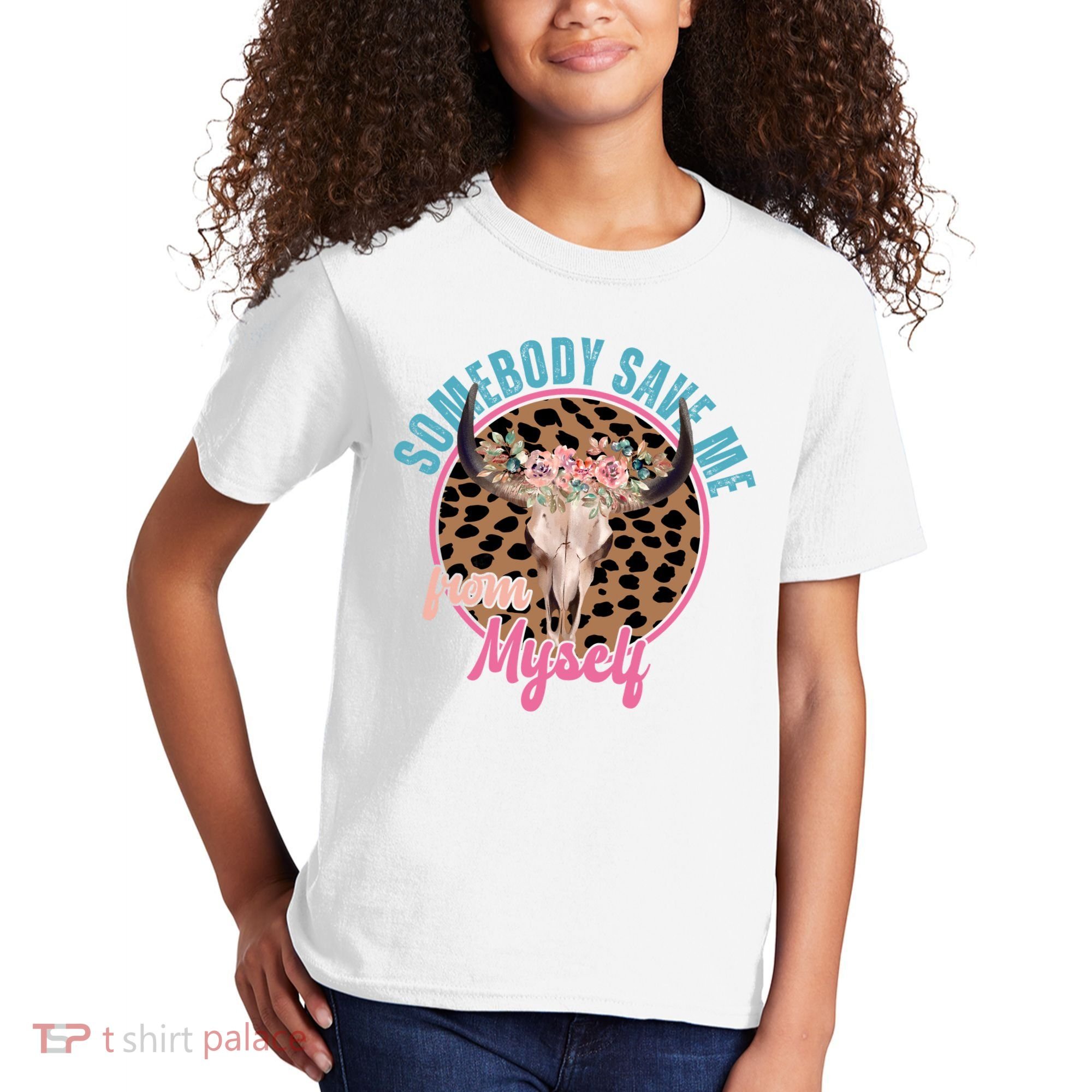 Somebody Save Me From Myself Country Music Retro Kids T-Shirt
