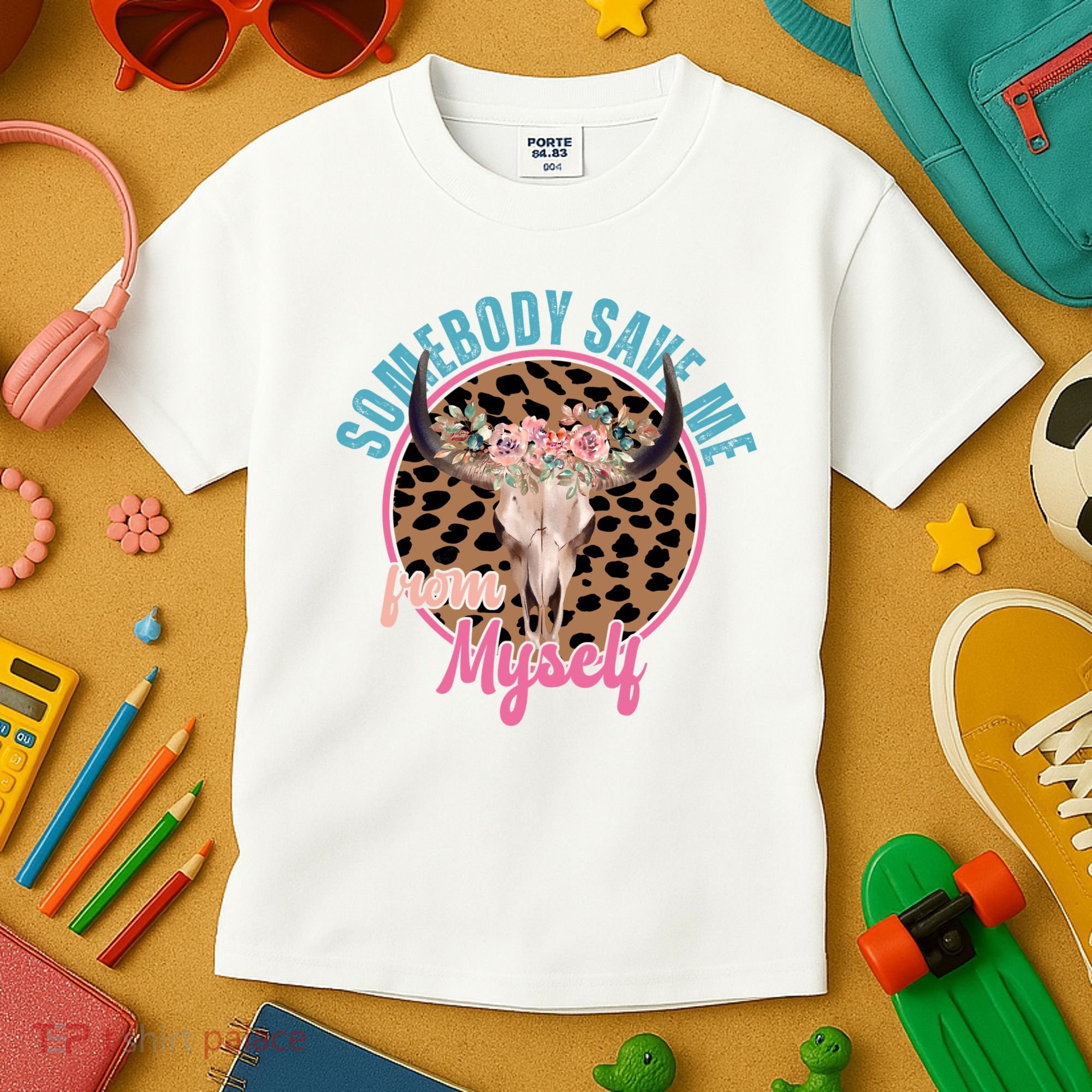 Somebody Save Me From Myself Country Music Retro Kids T-Shirt