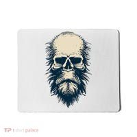Sasquatch Skull Minimalist Bigfoot Horror Skull Mousepad thumb 0