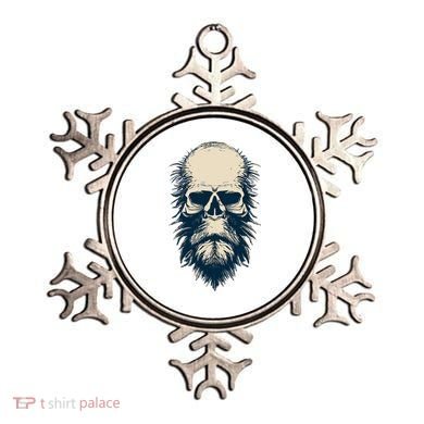Sasquatch Skull Minimalist Bigfoot Horror Skull Ornament