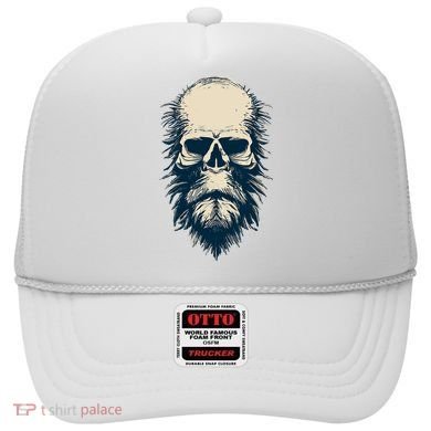 Sasquatch Skull Minimalist Bigfoot Horror Skull Hat