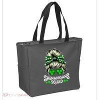 Shenanigans Squad Messy Bun St Patricks Day Bag thumb 2